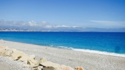 Playa cerca de Antibes